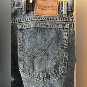 Men’s Wrangler jeans. Distressed, size 40×34.